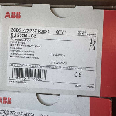 议价ABB塑料外壳式断路器 SU 202M-C2 全新正品
