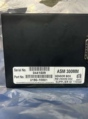 AMAT ASM 300MM传感器盒 0190-10801议价