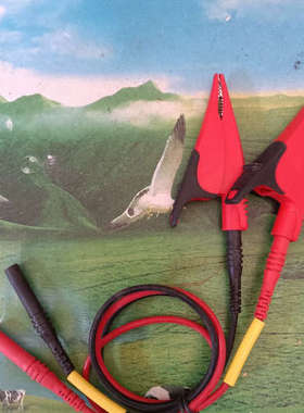 福禄克FLUKE测试夹，货场来源，成色如图，实物拍摄，红色一议价