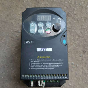 爱利0.75KW变频器AV1 4T0007二手变频议价