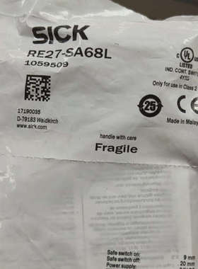 议价西克 RE27-SA68L/1059509全新原装未开封。