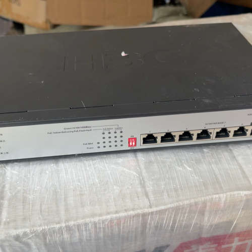 议价H3C S1208V-PWR 8口全千兆POE交换机 支持A