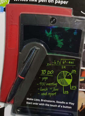 boogie board儿童写字板画板磁性绘画草稿记事可擦电议价