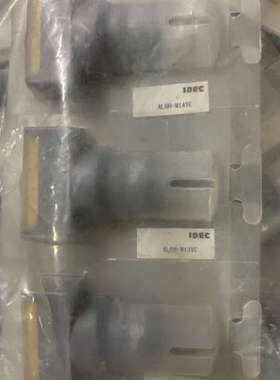 全新IDEC和泉带灯按钮开关AL6H-M14YC，黄色，共3议价