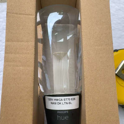 议价飞利浦Hue智能灯泡，ST70 E26规格，蓝牙+Zigbe