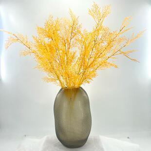 新中式仿真花装饰样板房软装花艺仿真花摆件客厅洽谈桌轻奢装饰品