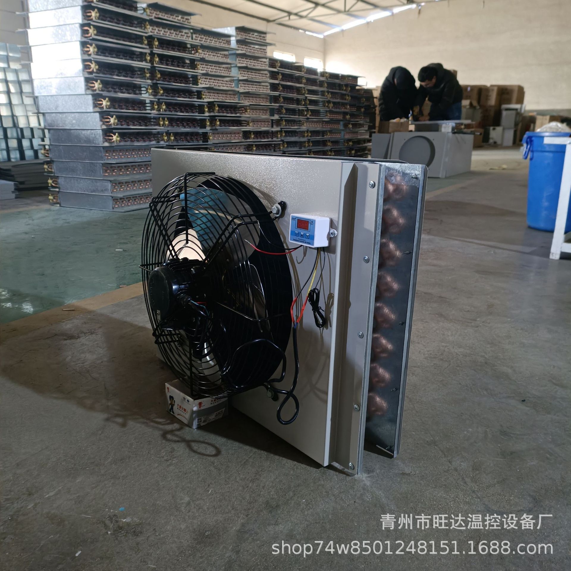 养殖工业冷暖两用铜管散热器
