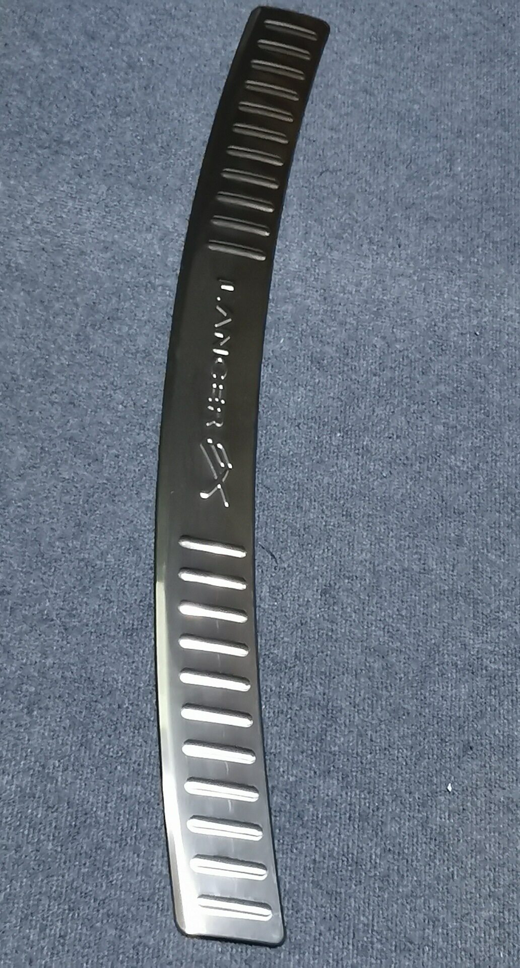 08-14款东南翼神lancer EX 304原厂精品不锈钢后备箱门槛条后护板