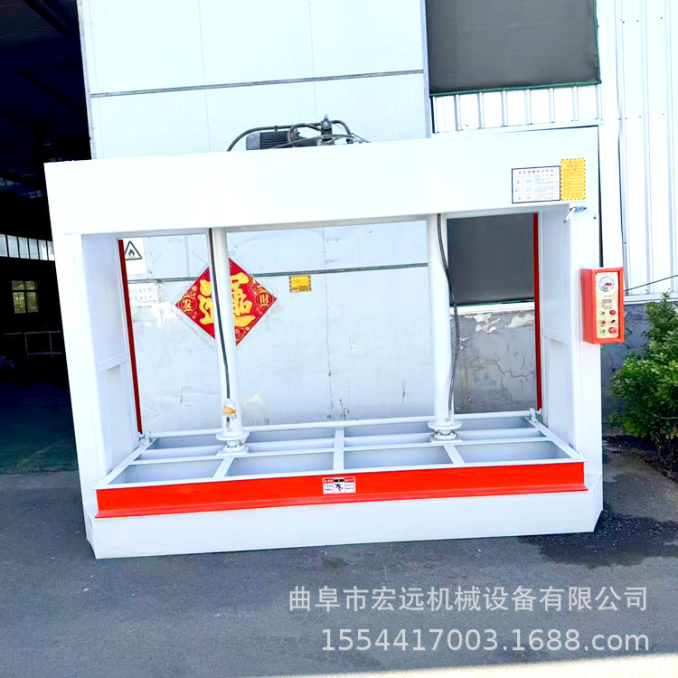 发电行业四工位泡沫冷压机