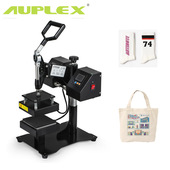 迷你手动热压机12 12cm双表控制热升华机器烫画机rosin heatpress