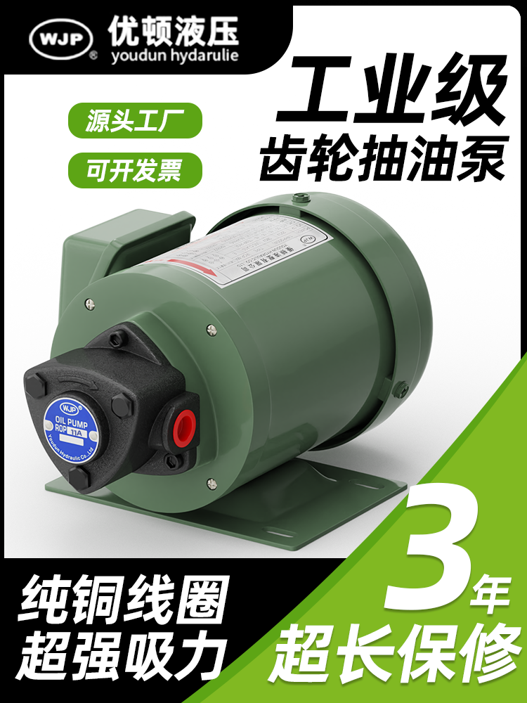 220V润滑泵三角摆线泵机床工业润滑泵TOP-12A 电动抽油泵维良泵