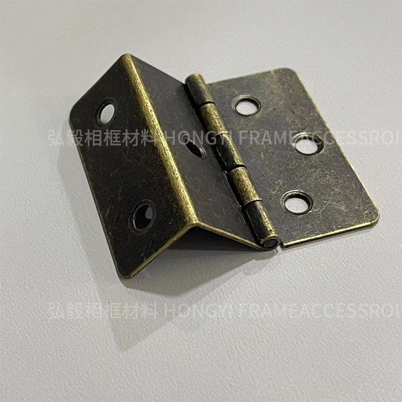 三折折弯合页黑色家具家装铰链