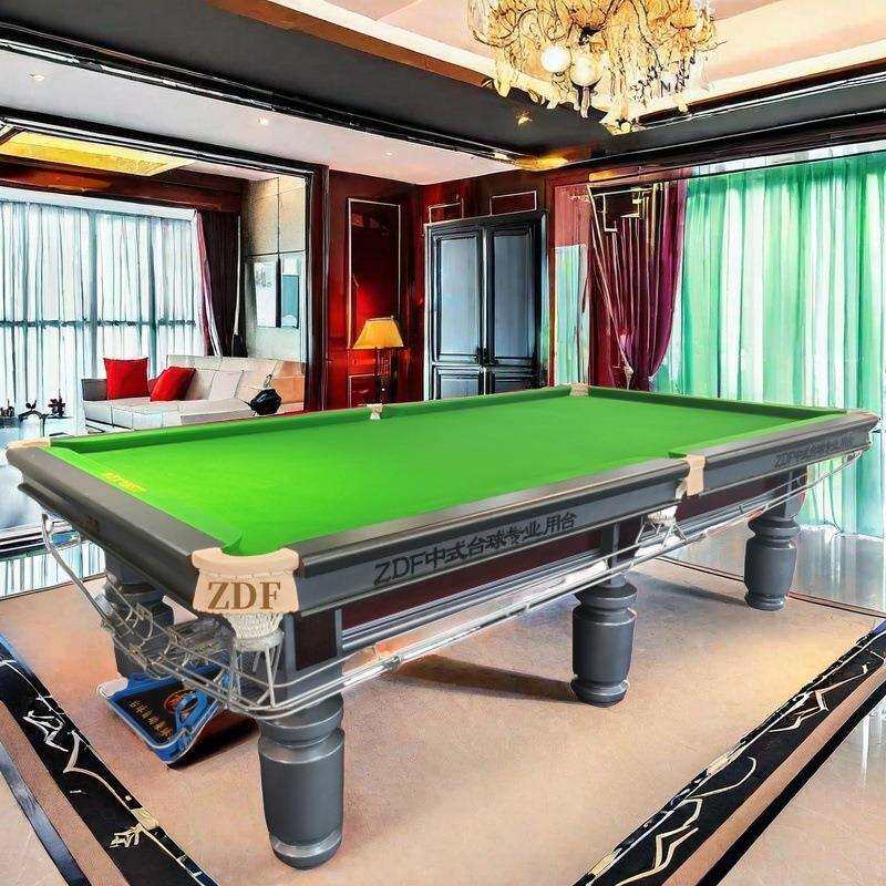 江苏台球桌报价湖北台球桌尺寸湖南ZDF球星台球桌标准江西桌球厅