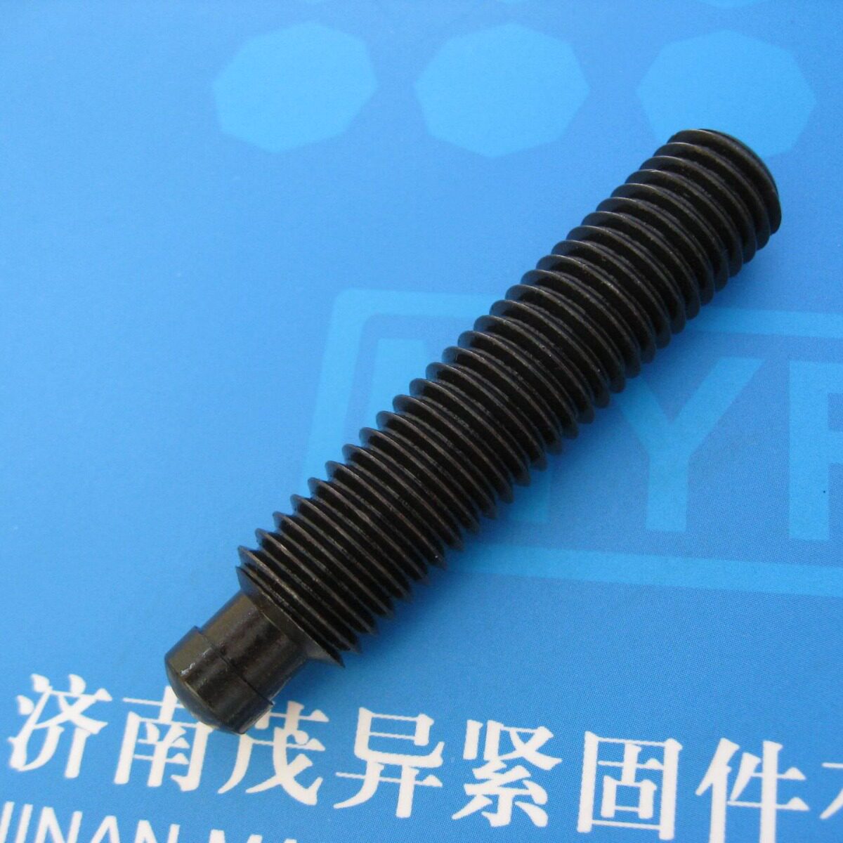 带推力点的定位螺钉脚座螺丝(球面弧形圆柱端)DIN6332