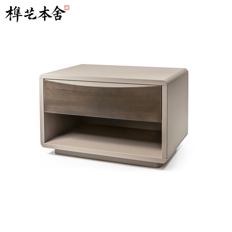 榫艺本舍/北欧极简轻奢设计师设计 CONCETTO COMODINO 卧室床头柜