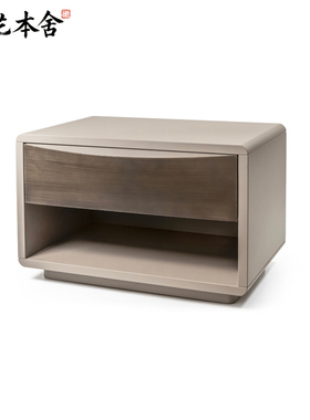 榫艺本舍/北欧极简轻奢设计师设计 CONCETTO COMODINO 卧室床头柜