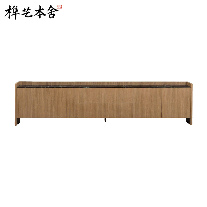 榫艺本舍/意式极简设计样板间Temp.o Credenza客厅实木置物餐边柜