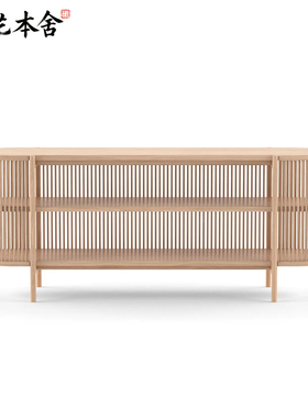 榫艺本舍/意式创意设计师设计 BASTONE SIDEBOARD 实木客厅餐边柜