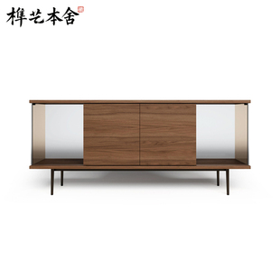 榫艺本舍/北欧创意设计感家用The Farns Sideboard Middle 电视柜