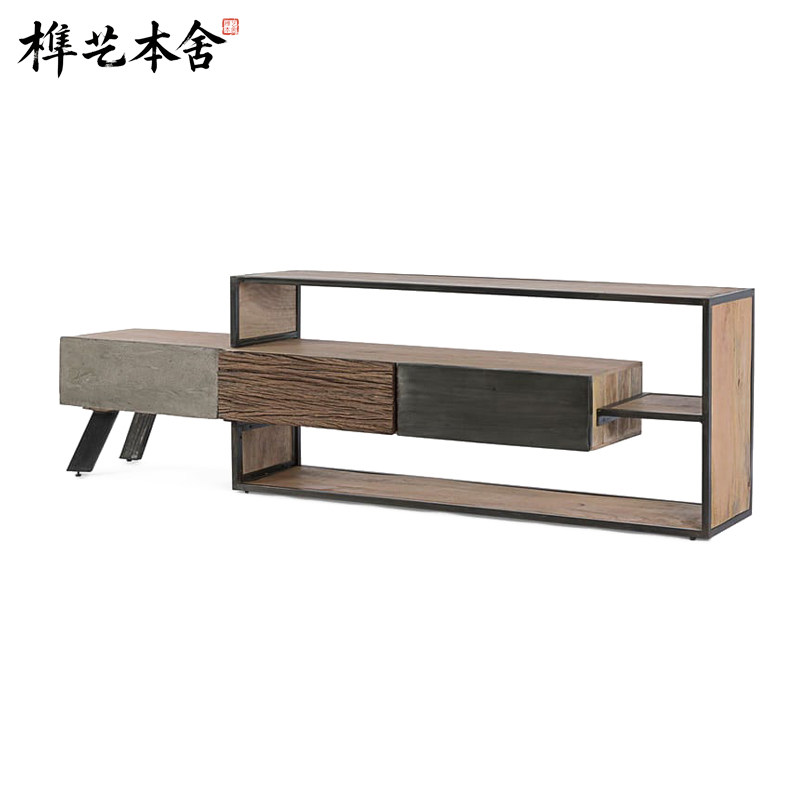 北欧艺术设计样板间电视柜