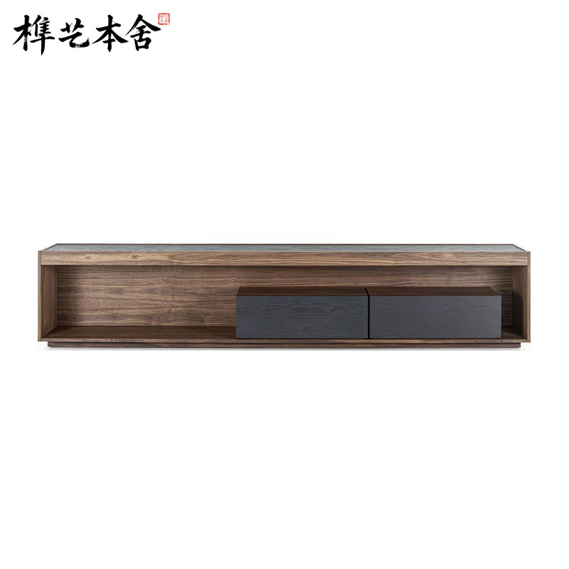 意式轻奢样板间电视柜