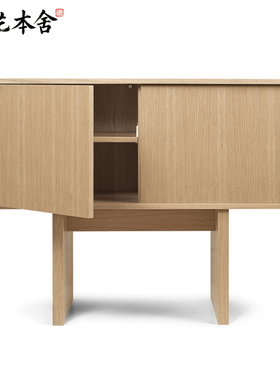 榫艺本舍/意式极简轻奢设计师设计Stilt Sideboard客厅餐厅餐边柜