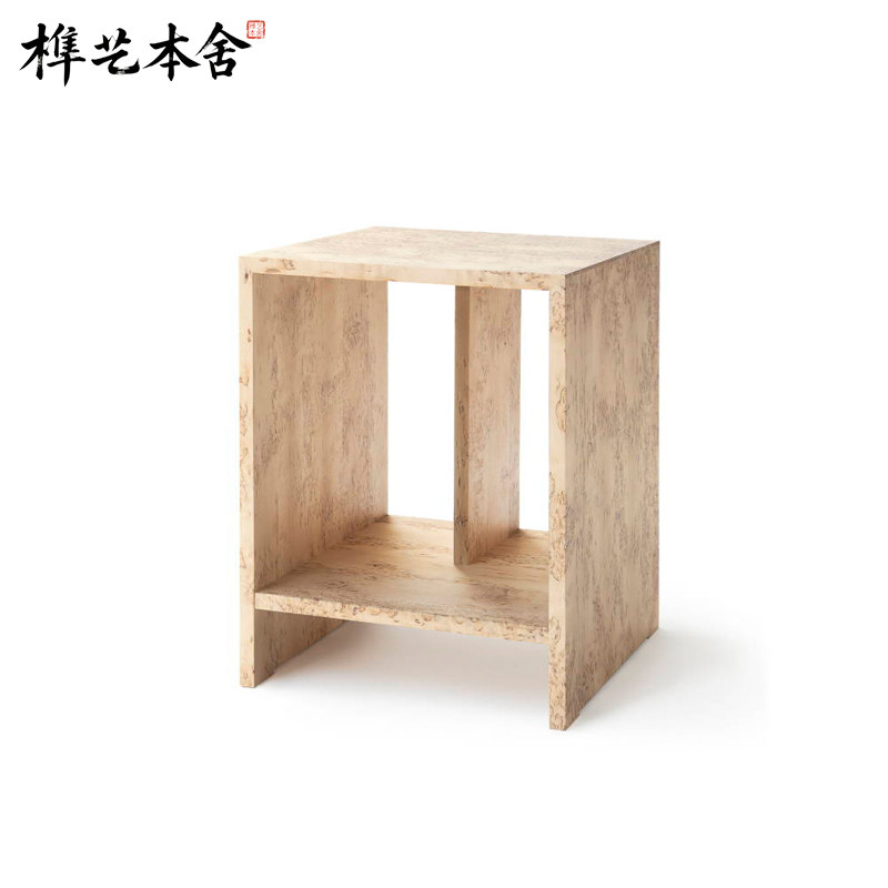 榫艺本舍/意式极简创意客厅小户型 ARTE OSA 大平层实木客厅边几