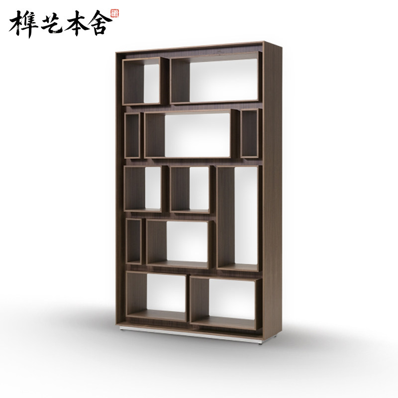 北欧艺术设计师设计实木书架