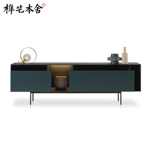 榫艺本舍/意式极简简约艺术风 Delos sideboard 客厅餐厅餐边柜