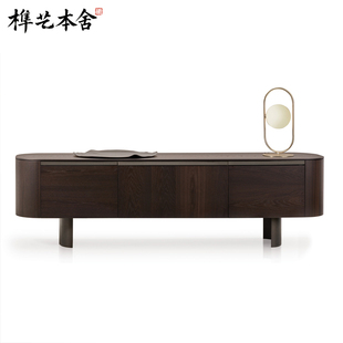 榫艺本舍/意式极简简约艺术 Couture H sideboard 创意客厅电视柜