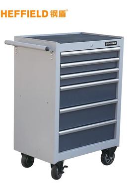 钢盾工具车S025006/07/08/09工具箱推车6/7/8抽屉工具车烤漆防锈