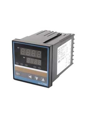 智能温控仪REX-C700温控器C700FK02-M*AN智能PID可调数显表AC220V