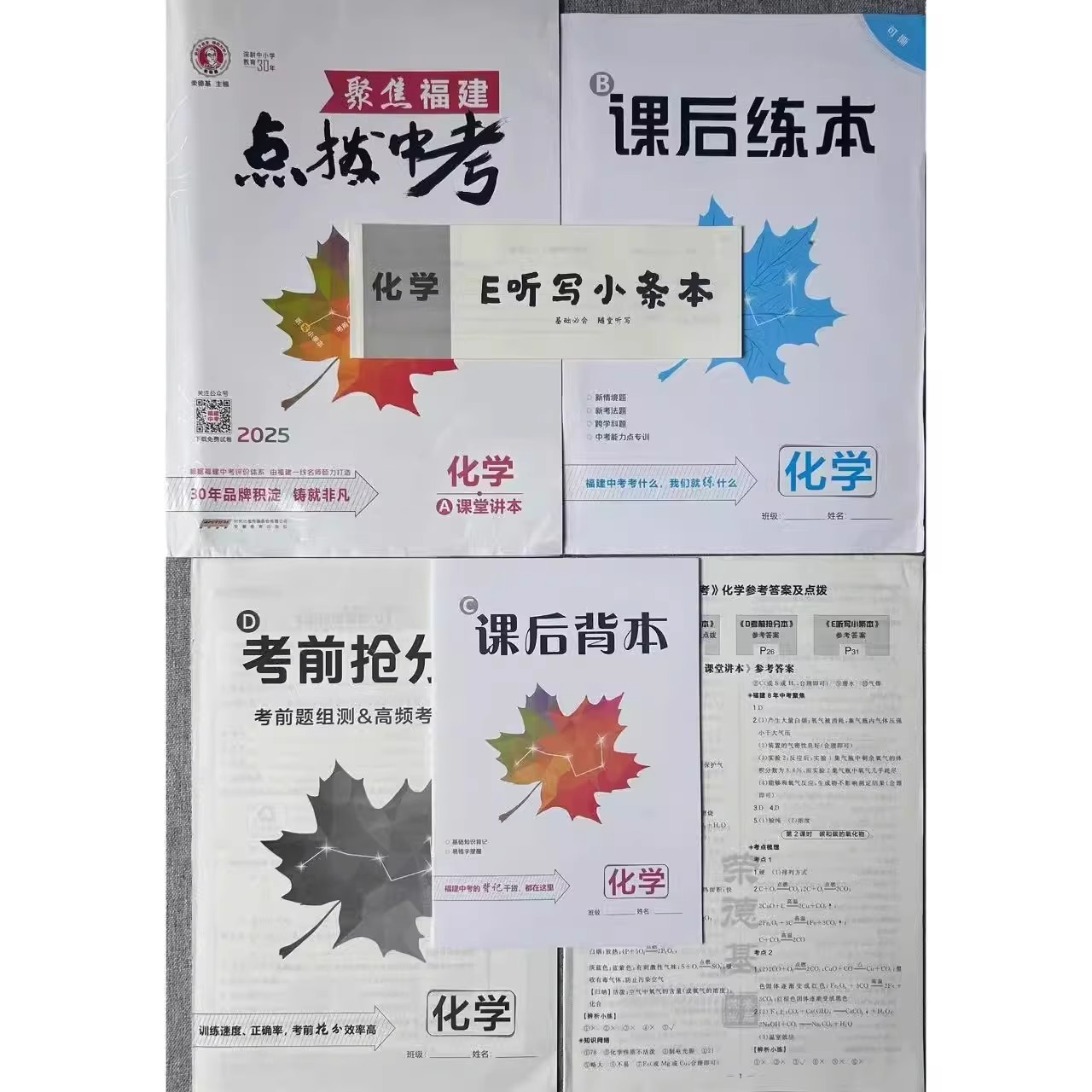 点拨中考福建专版中考总复习