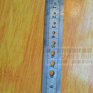 骨科器械 不锈钢尺子 医用E直径钢尺有带孔螺钉克氏针