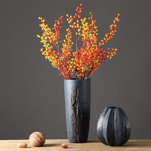 侘寂风高b级感艺术复古摆件客厅电视柜酒柜玄关轻奢高档家居装饰