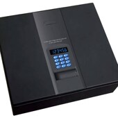 智能上翻保险箱抽屉隐形保险柜家B用小型大容量纯钢车载酒店保管