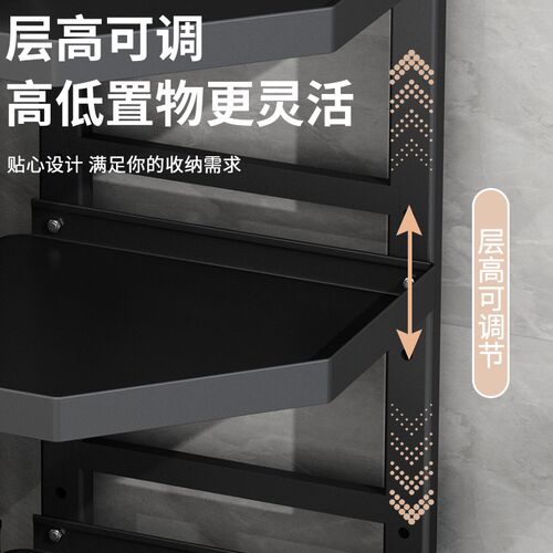卫生间架子置物架免打孔落地多层浴室F三角架厕所洗手间脸盆收纳