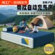 充气床垫家用打地铺单双人可折叠床E户外露营睡垫全自动加高气垫