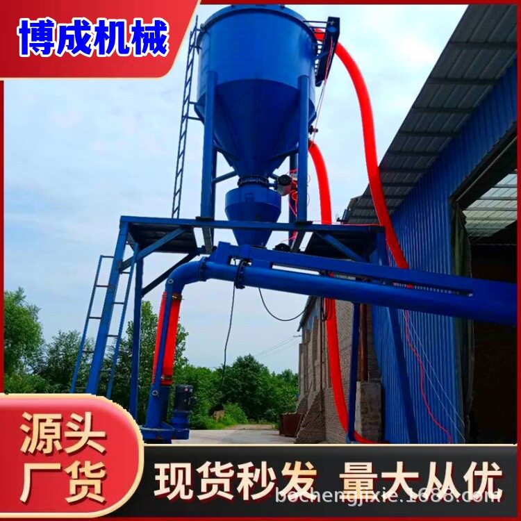 自吸式环保型电厂出库输送机 贵阳粉煤灰装罐车吸灰机