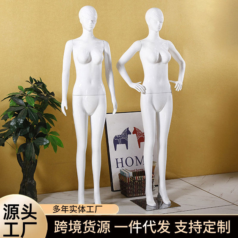 人体模特架子商场服装展示用假人模特橱窗陈列女全身模特道具