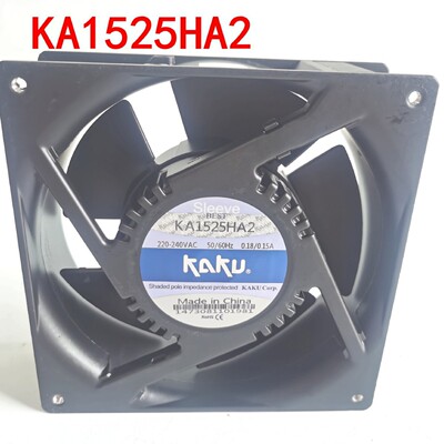 KA1525HA2 全新KAKU散热风扇15051 AC220V金属耐高温防水电柜风扇