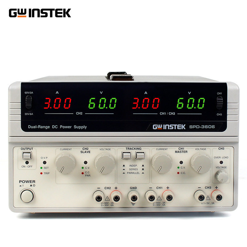 固纬可调多通道SPD-3606开关直流电源稳压直流电源30V6A/60V3A