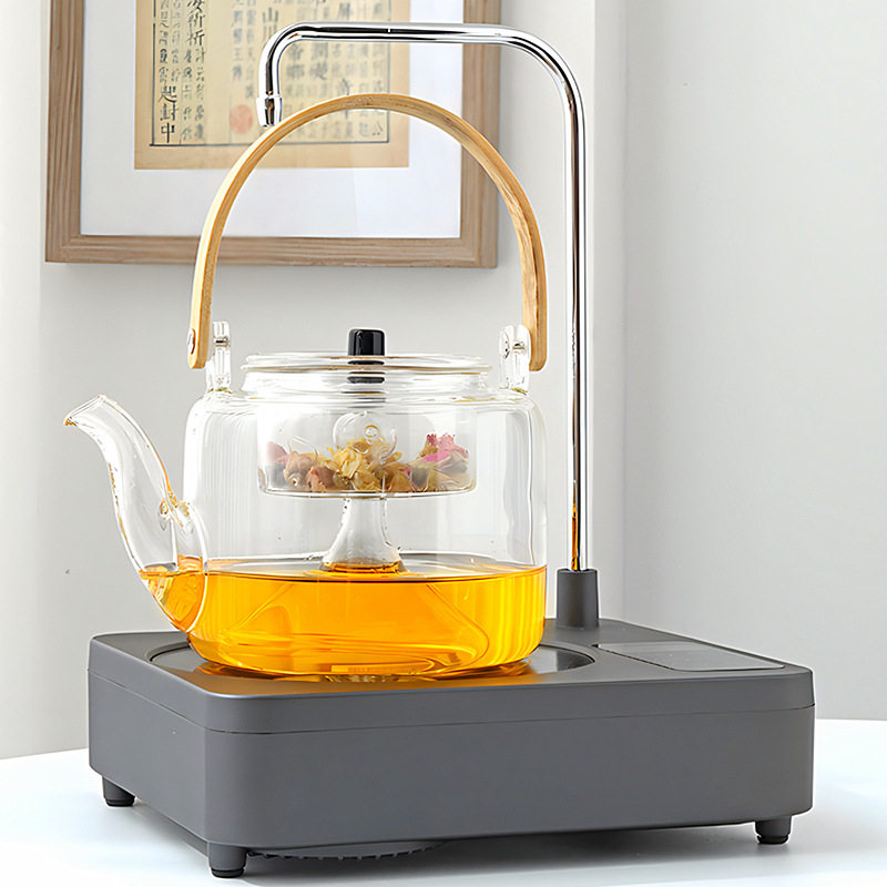 电热煮茶专用一体电水壶上水陶泡茶茶具炉茶器茶壶煮茶烧水煮茶玻