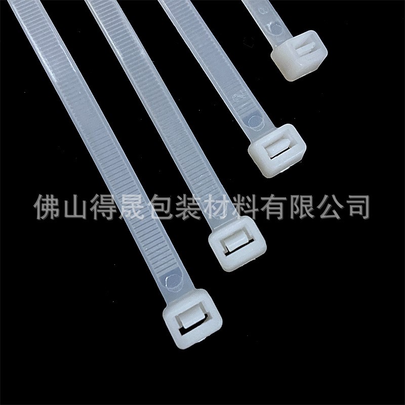 自锁式尼龙扎带10*10001米长塑料束线带大卡扣绑带工程专用阻燃