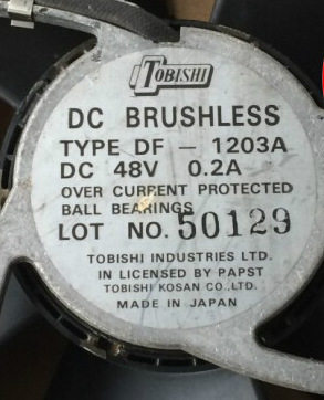 TLBISHI 散热风扇 DF-1203A DC48V 0.2A 12厘米
