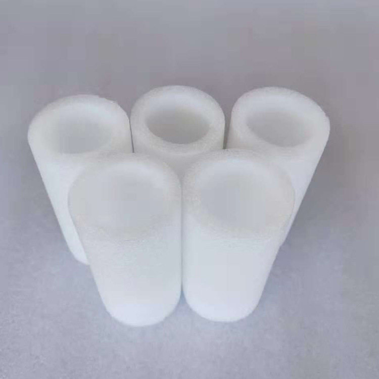 聚鑫厂家直销白色 珍珠棉 EPE珍珠棉保护管家具钢筋套管深圳东莞