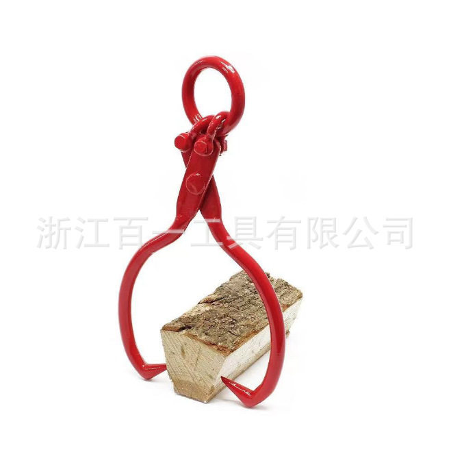 32英寸撬木钳原木提升拖拽钢钳原木提升搬运拖拽搬运工具O形圈