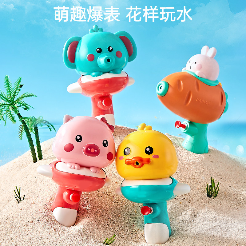 速发水枪小童玩具喷水男孩号呲水枪儿子迷你水仗神器岁宝宝6