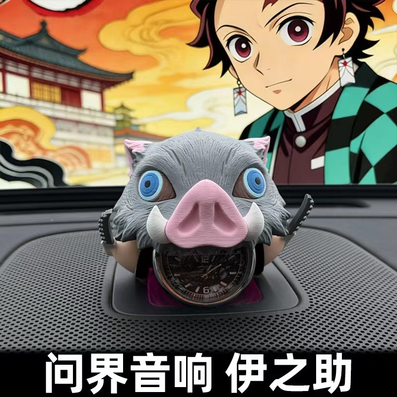 问界音响帽子伊之助m9m8m7车载摆件中控装饰汽车内饰用品创意礼物