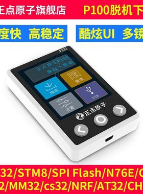 正点原子P100脱机下载器 STM32 STM8 N76E GD32 离线烧录程式设计